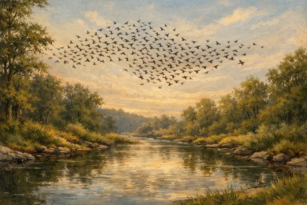 Quando entrei, percebi que já existia algo em movimento